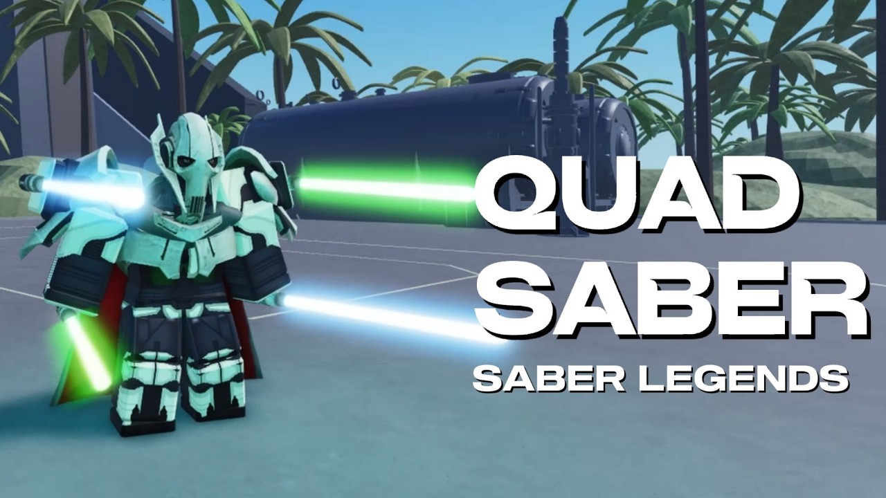 QUAD SABER (and other updates!) in SABER LEGENDS! - Roblox