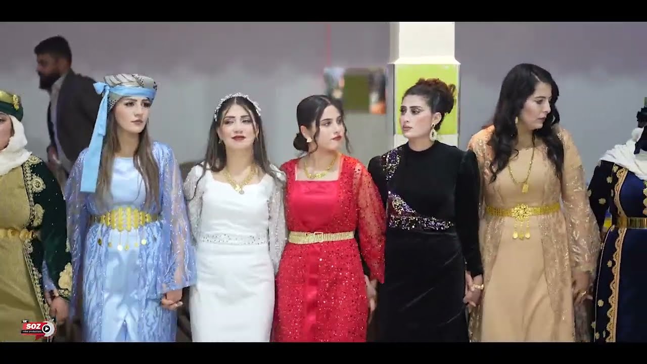 حفلة  في  صالة نيروز العرسان (#أذادي_و_نسرين)/ بتاريخ/ 2024/5/6- part(06)❤️#video_soz