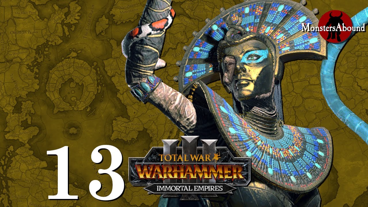 Total War: Warhammer 3 Immortal Empires -  Court of Lybaras, High Queen Khalida #13