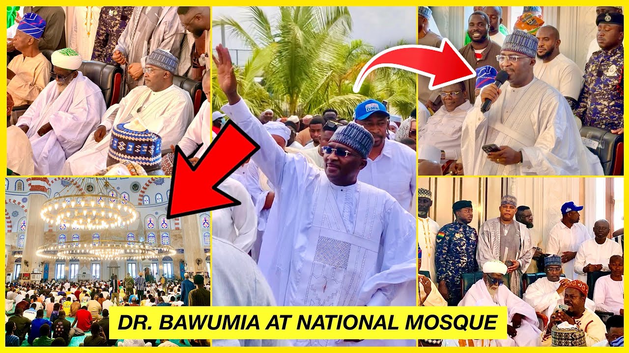 Dr. Bawumia Holds Thanksgiving Service at National Mosque After NPP Victory #npp #Ghana #GhanaNews