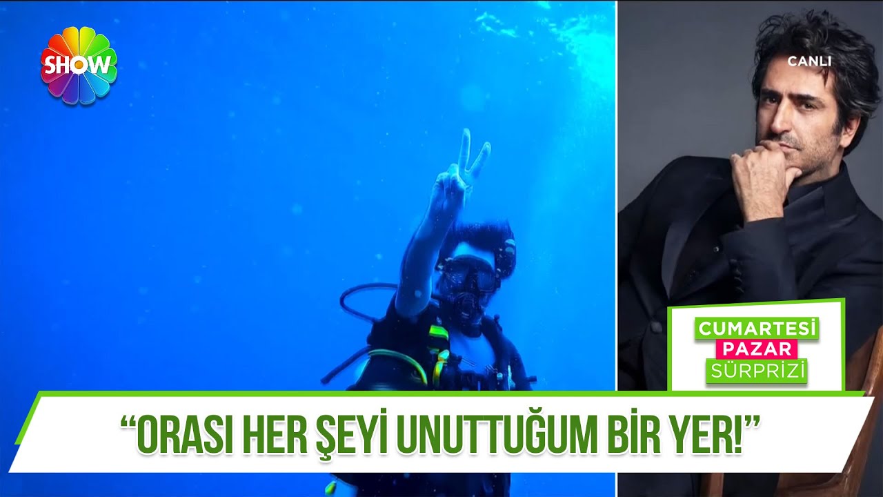 Mahsun Kırmızıg&uuml;l'&uuml;n Hint Okyanusu'ndaki dalış g&ouml;r&uuml;nt&uuml;leri!
