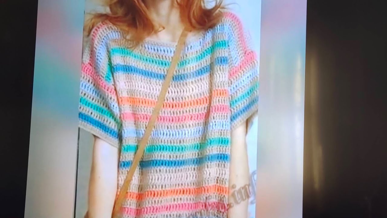 เสื้อถักโครเชต์กับบุบผาพารวย