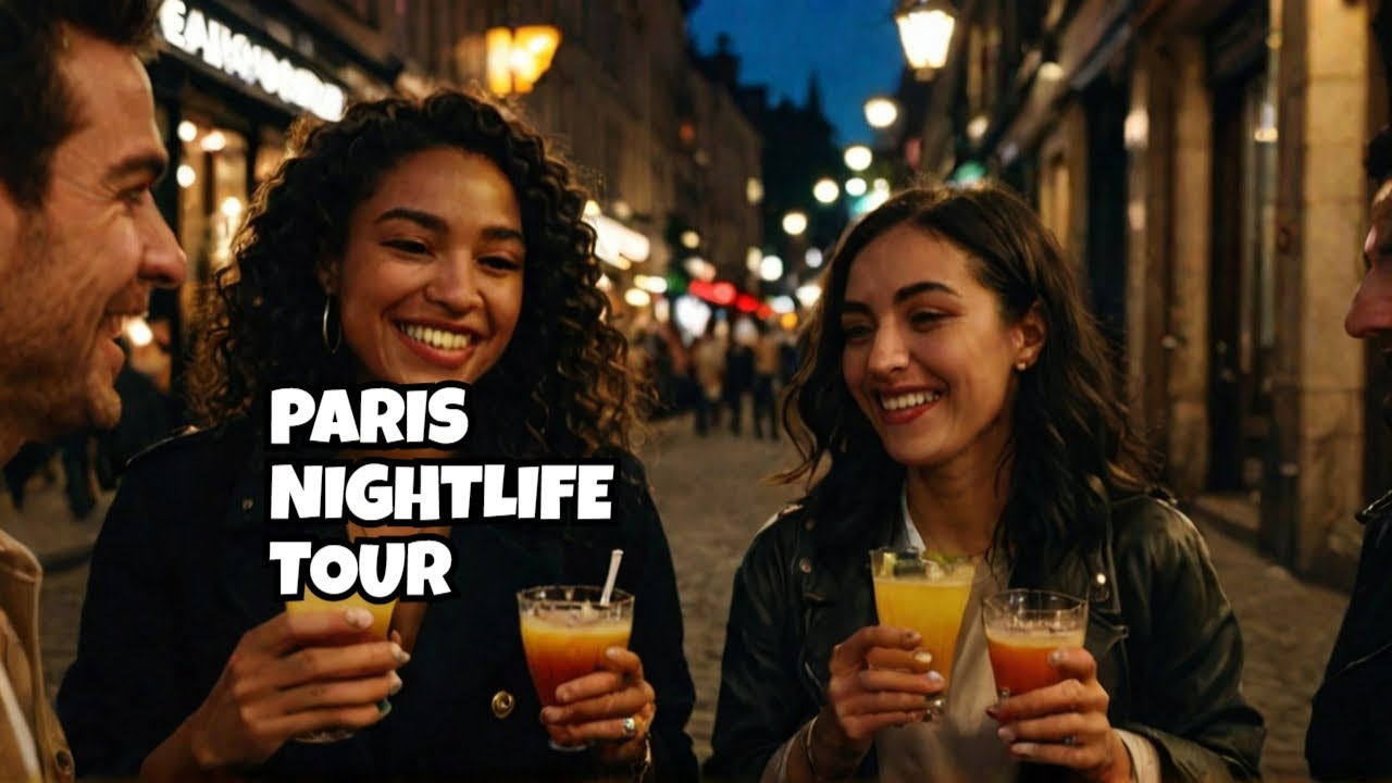 Bastille Paris, France : Nightlife District 2024 Pub Crawl Night Walking Tour Like a Local! 4K 🇫🇷