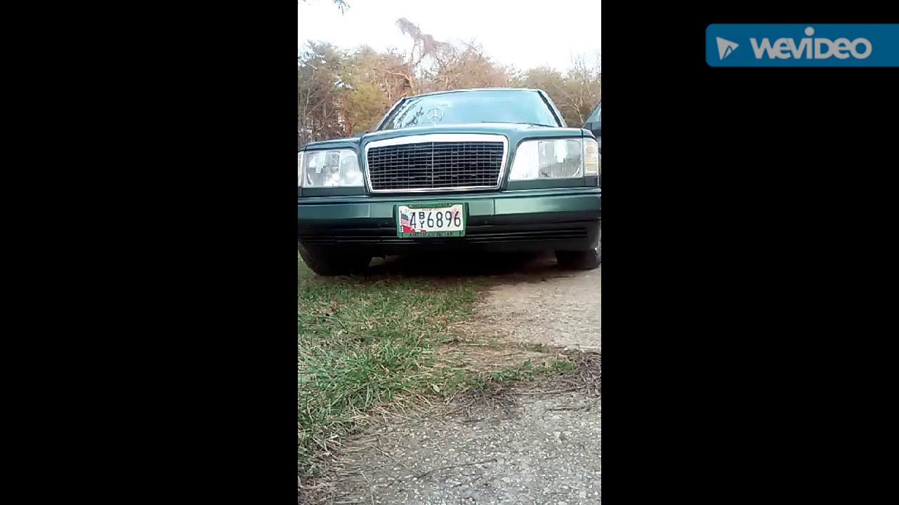 how fast can a old mercedes e420 (w124) go ??