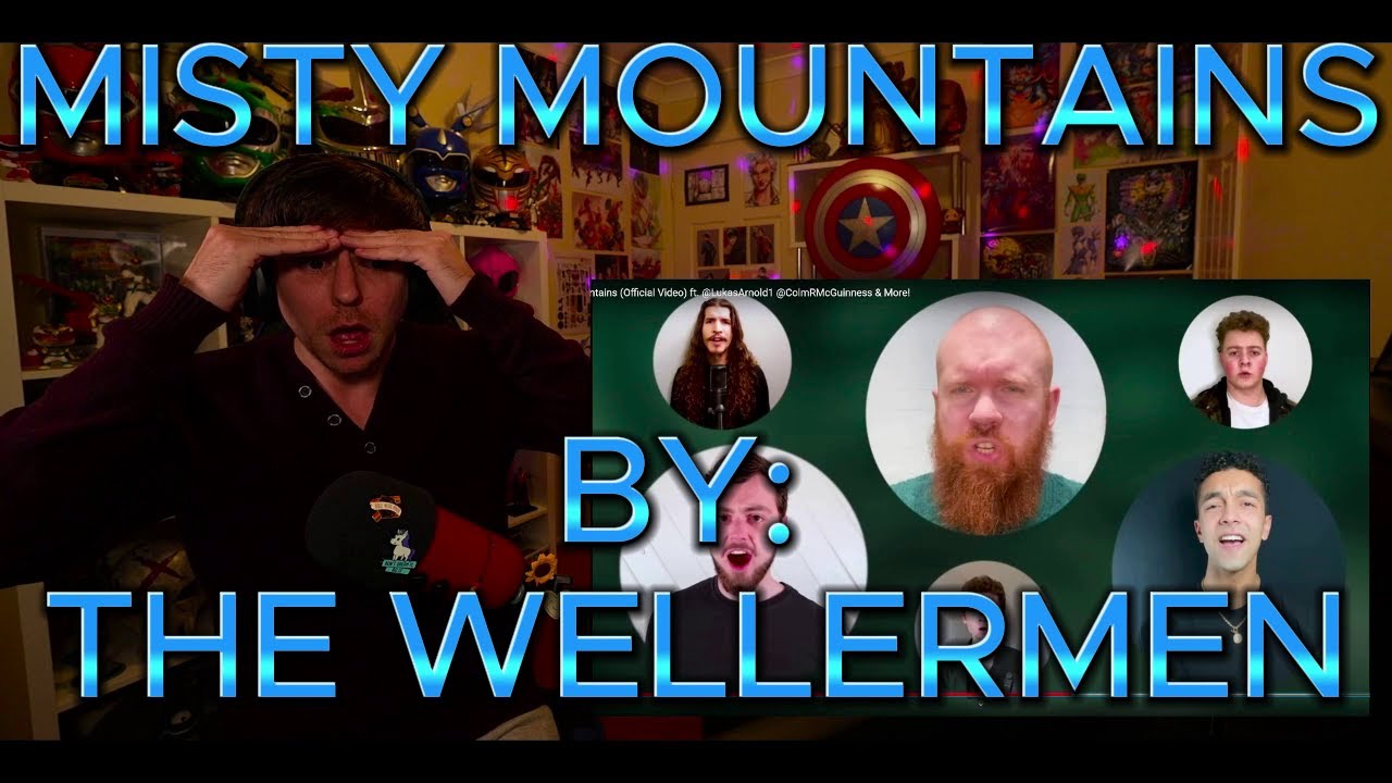 THIS HAD SO MANY PEOPLE!!!!!!!!!!!!! Blind reaction to The Wellermen - Misty Mountains