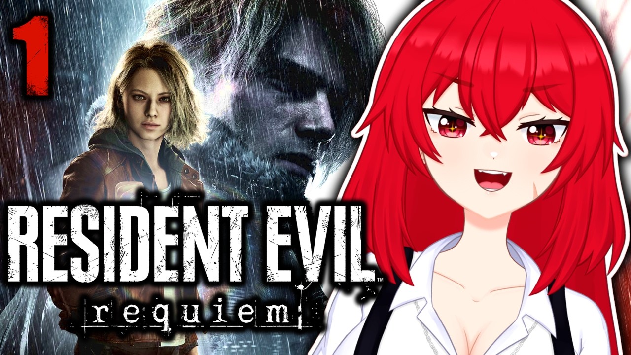 LEON IS BACK? Resident Evil 9 Requiem FIRST Playthrough! #1 | 🔴LIVE VTuber w/ heart rate monitor #ad