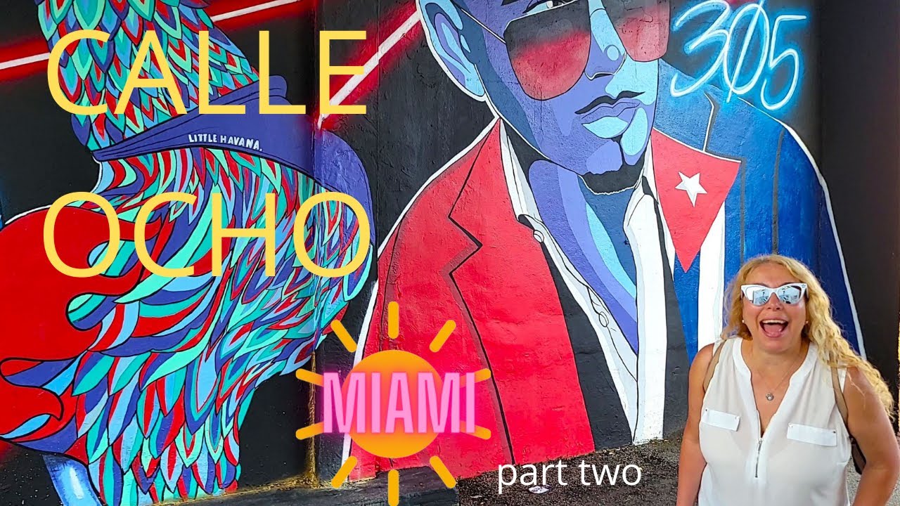 Calle Ocho in Little Havana. Cuba en Estados Unidos. part two.
