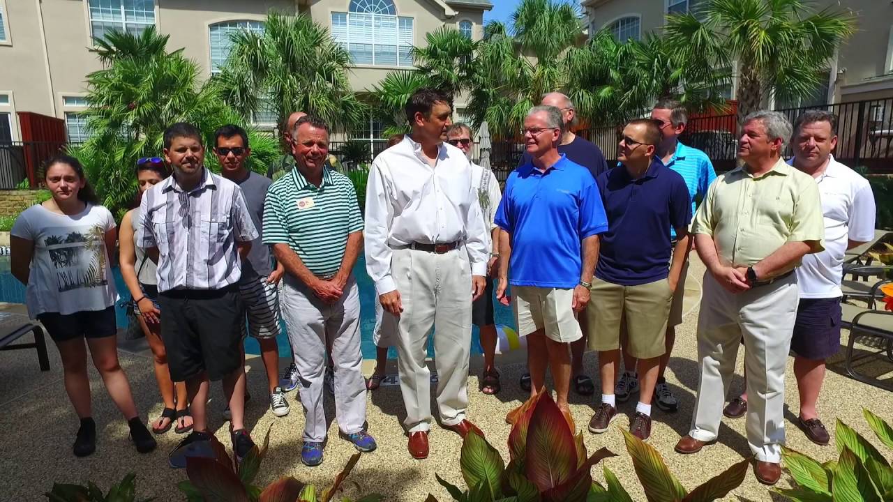 Townhomes of Addison Pool Renovation Ceremony