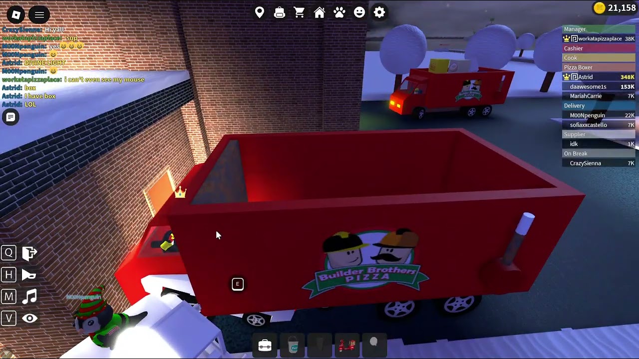 работа в пиццерии Roblox взлом