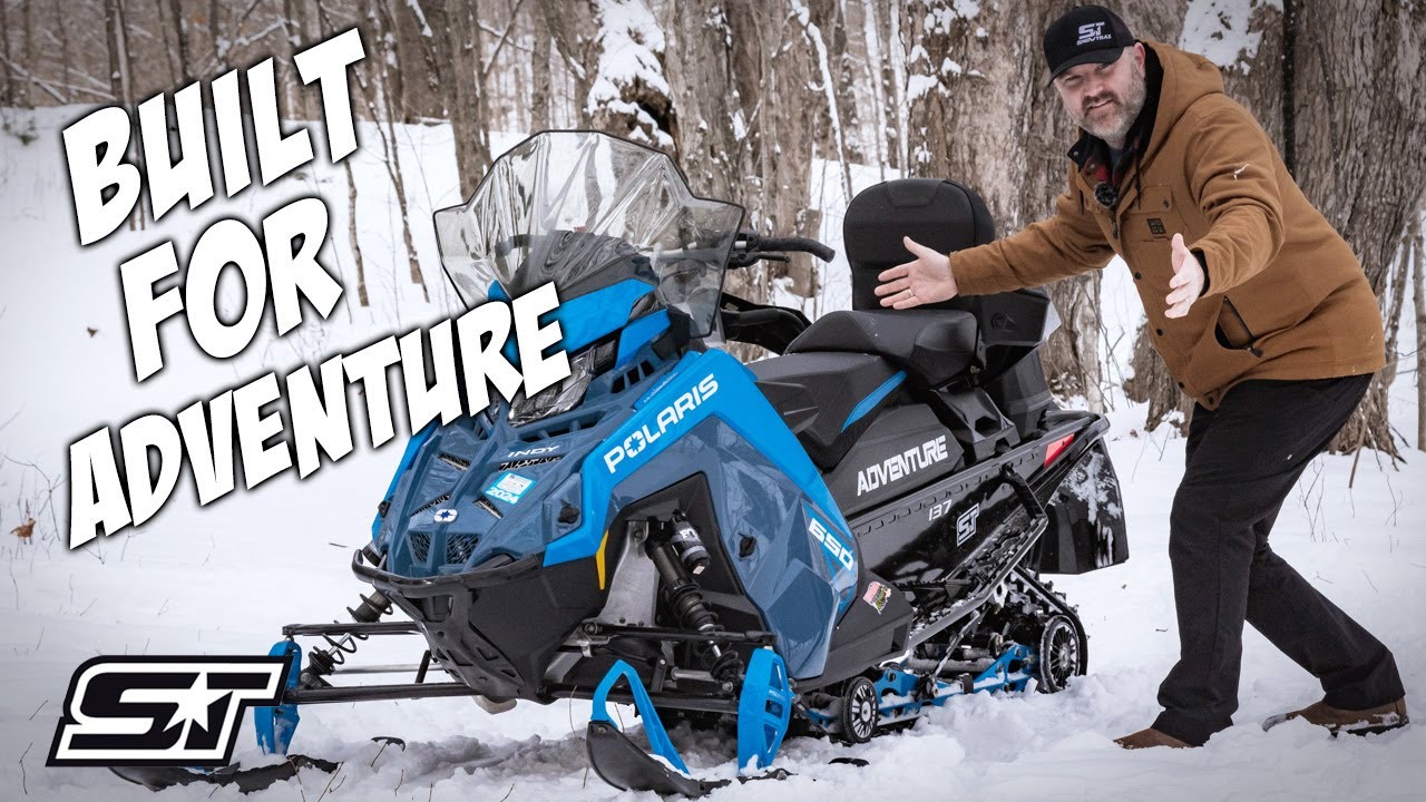 Подробный обзор снегохода Polaris 650 Indy Adventure 137 2024 года