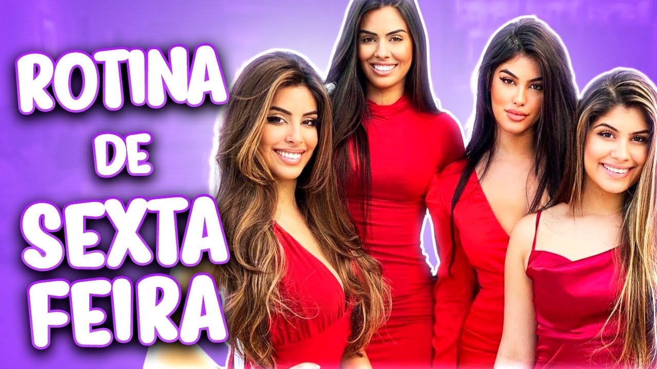 ROTINA DE SEXTA FEIRA DA FAMÍLIA DRUDI - MOSTRAMOS TUDO