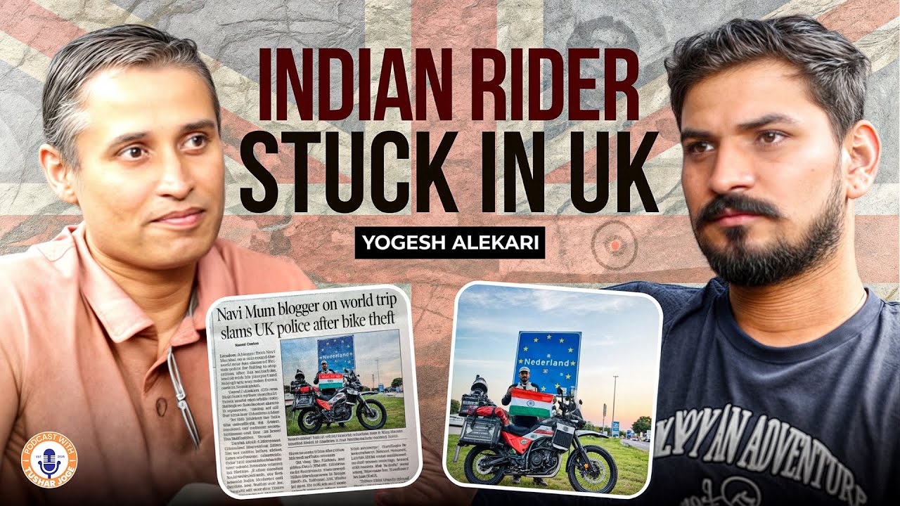 Indian Rider Stuck In The UK | The Rider’s Unexpected Journey @roamingwheeels | Podcast with Tushar