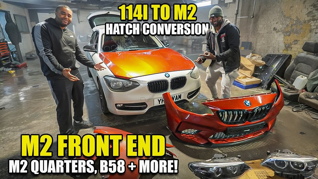 Переделка BMW 114i в M140i | Этап 1: Начало переделки