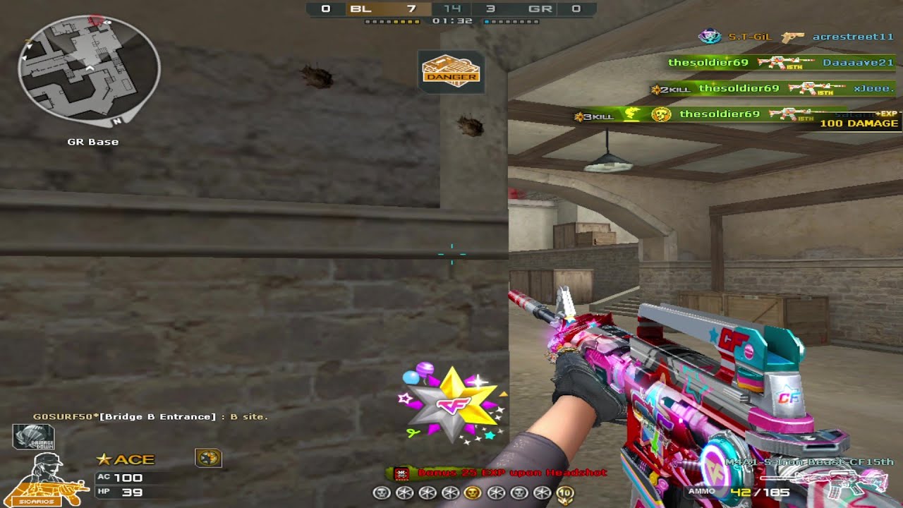 Crossfire PH New M4A1-S-Iron Beast-CF15th Gameplay
