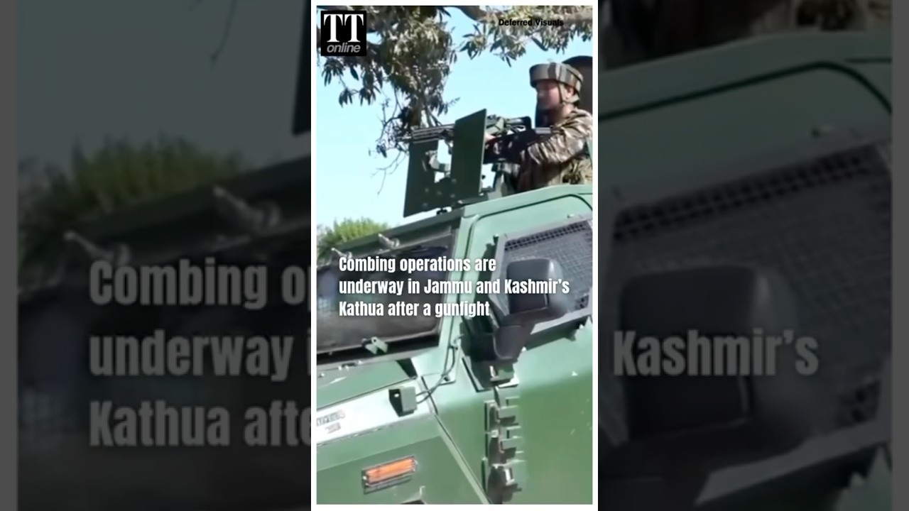 Kathua Encounter: Combing Operations Underway After Gunfight Between Terrorists, Security Forces