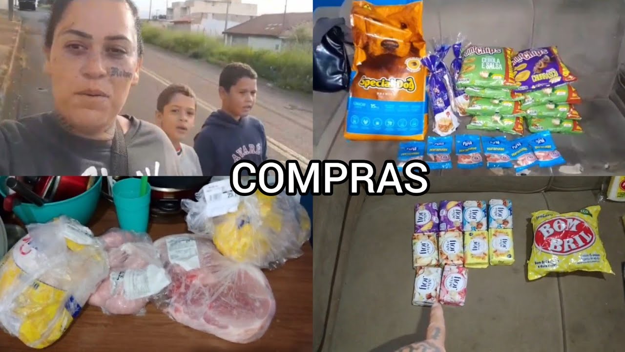 COMPRAS DE SUPERMERCADO/ TEVE ATÉ PRO PINGO E PRÓ CHUVISCO 