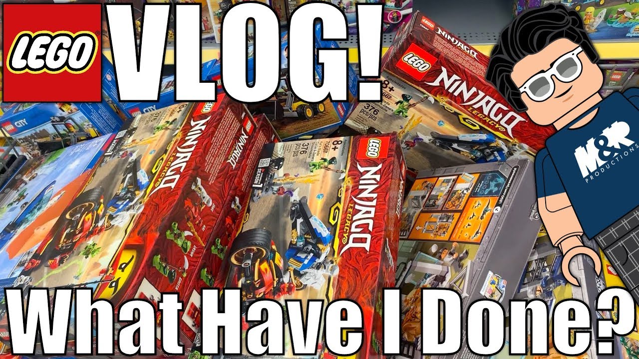 The LEGO Clearance I Wasn't Ready For... | MandRproductions LEGO Vlog!