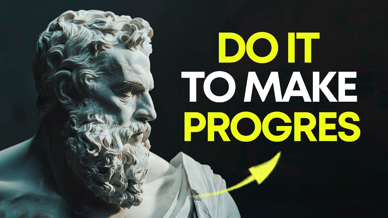 How to quickly MAKE PROGRESS IN LIFE with stoicism