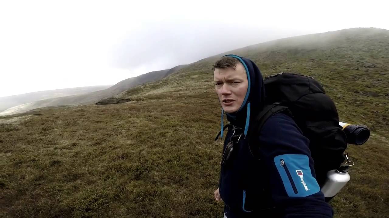 The Peak District wild camp at Mermaids pool.