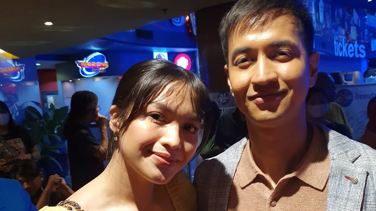 EXCLUSIVE: RK Bagatsing seen holding hands with Jane Oineza at Kahit Maputi Na Ang Buhok Ko premiere