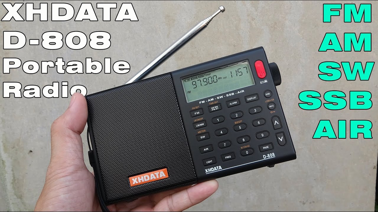 What's Inside XHDATA D-808 Portable Radio