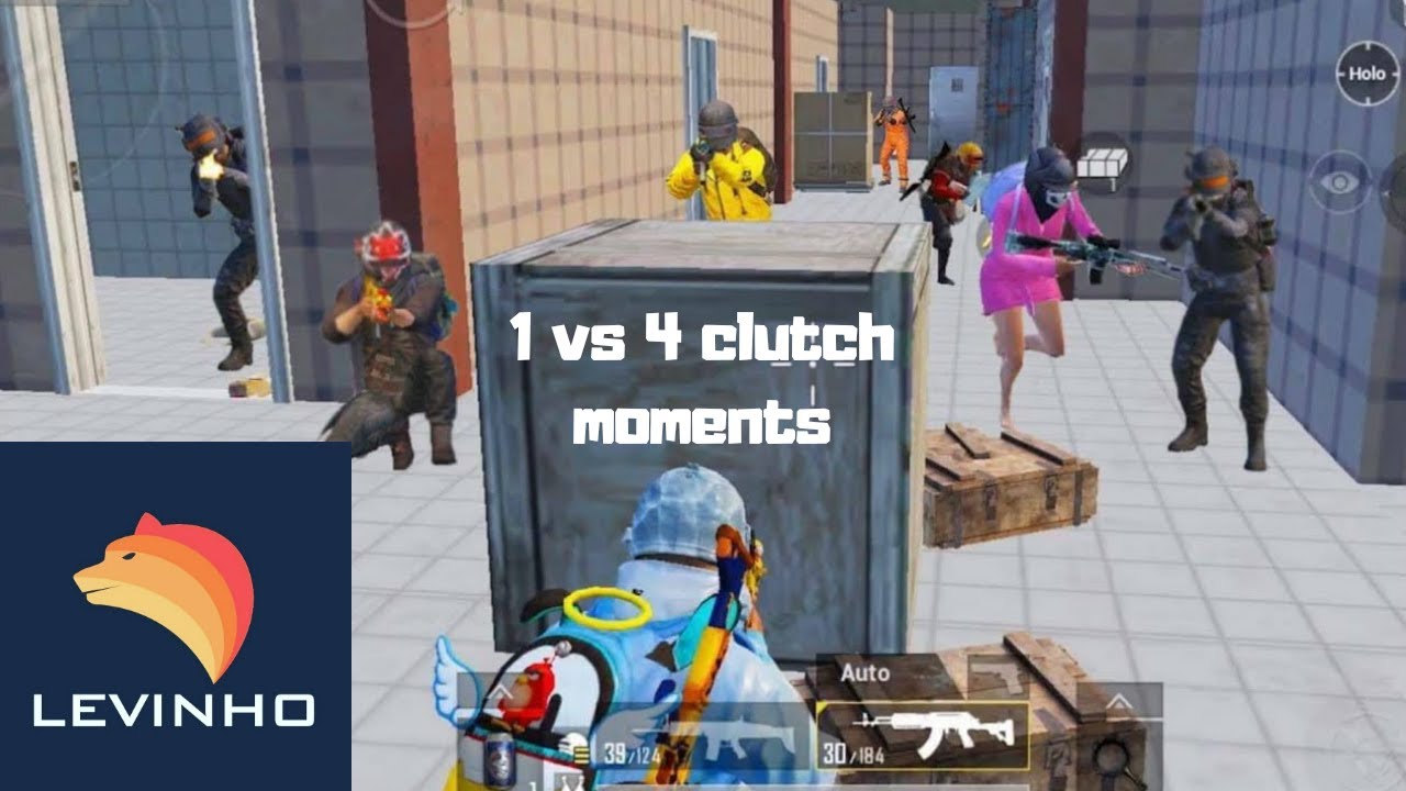 Best player of Pubg ? | Levinho 1 vs 4  clutch moments