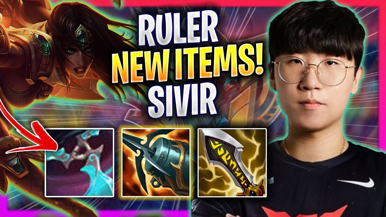 RULER TRIES SIVIR WITH NEW ITEMS! - JDG Ruler Plays Sivir ADC vs Ashe! | Season 2024