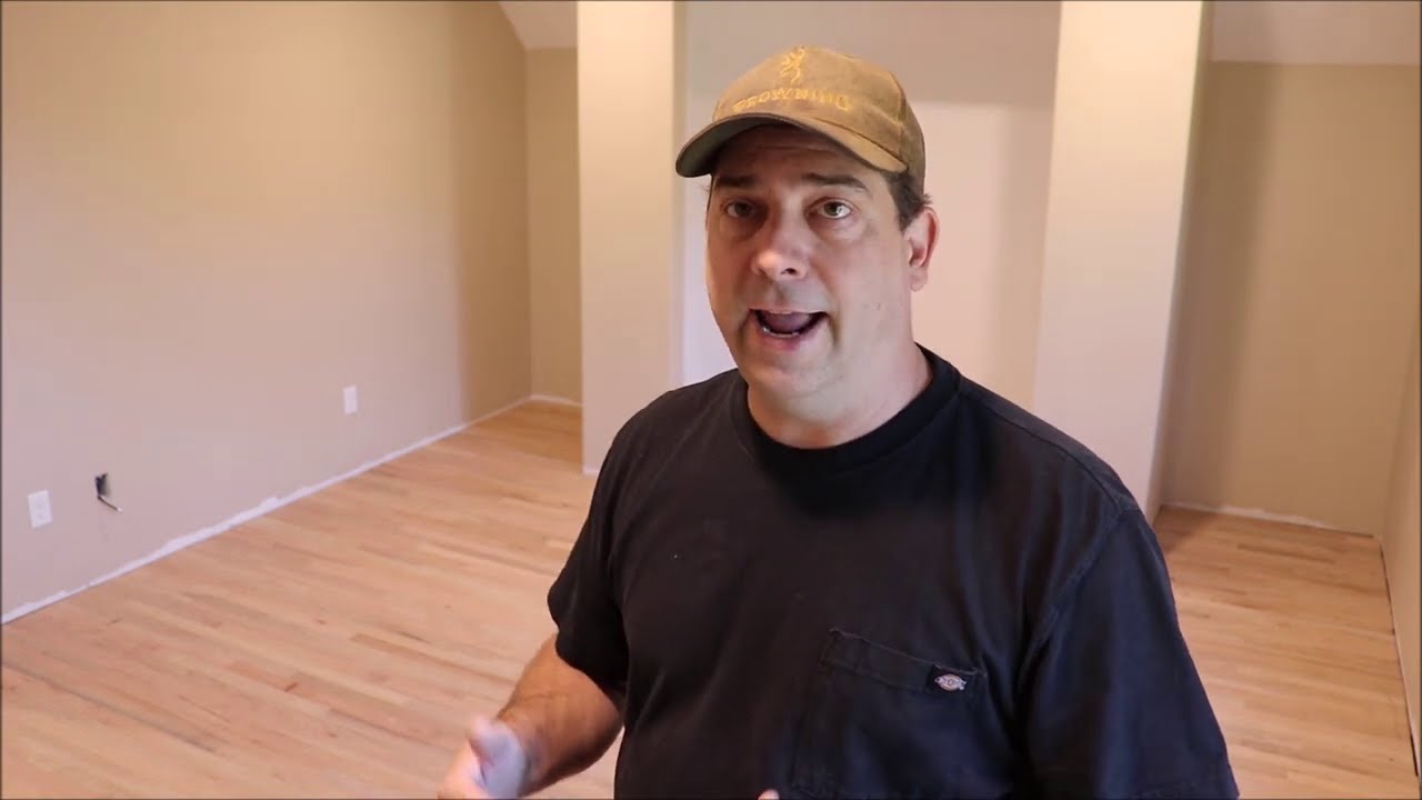 Building My Own Home Episode 143   Still Laying The Hardwood Floor Up Stairs