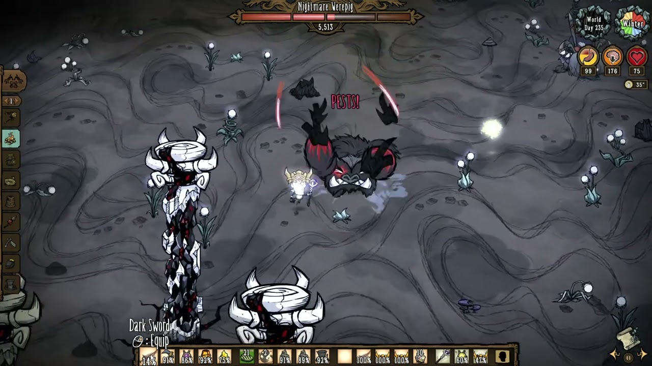 Even With All These Speed Boosts I Still Can't Kite. 💀 (Nightmare Werepig Boss Fight)