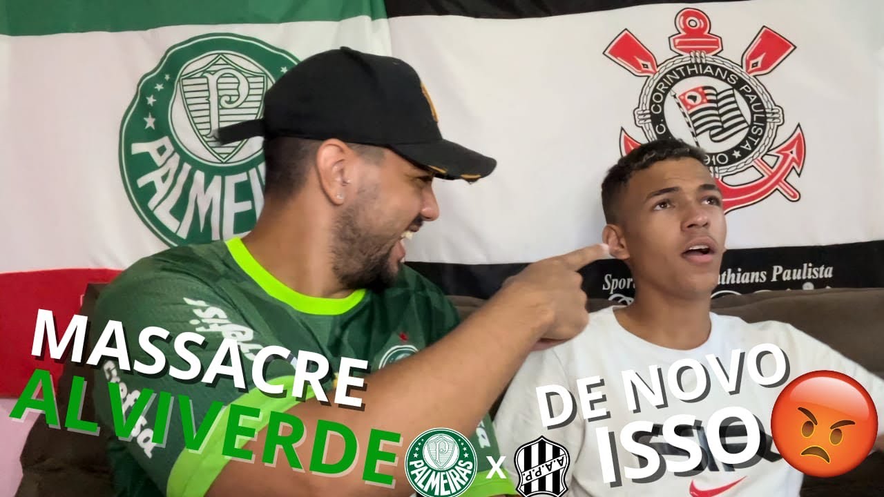 REACT PALMEIRAS 5 X 1 PONTE PRETA - PARTIU SEMI - HAT TRICK DO FLACO LOPEZ