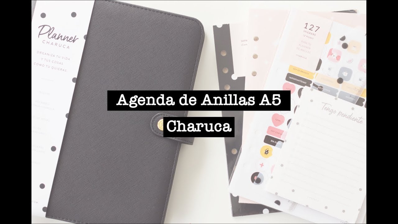 Unboxing Agenda de Anillas A5 de Charuca