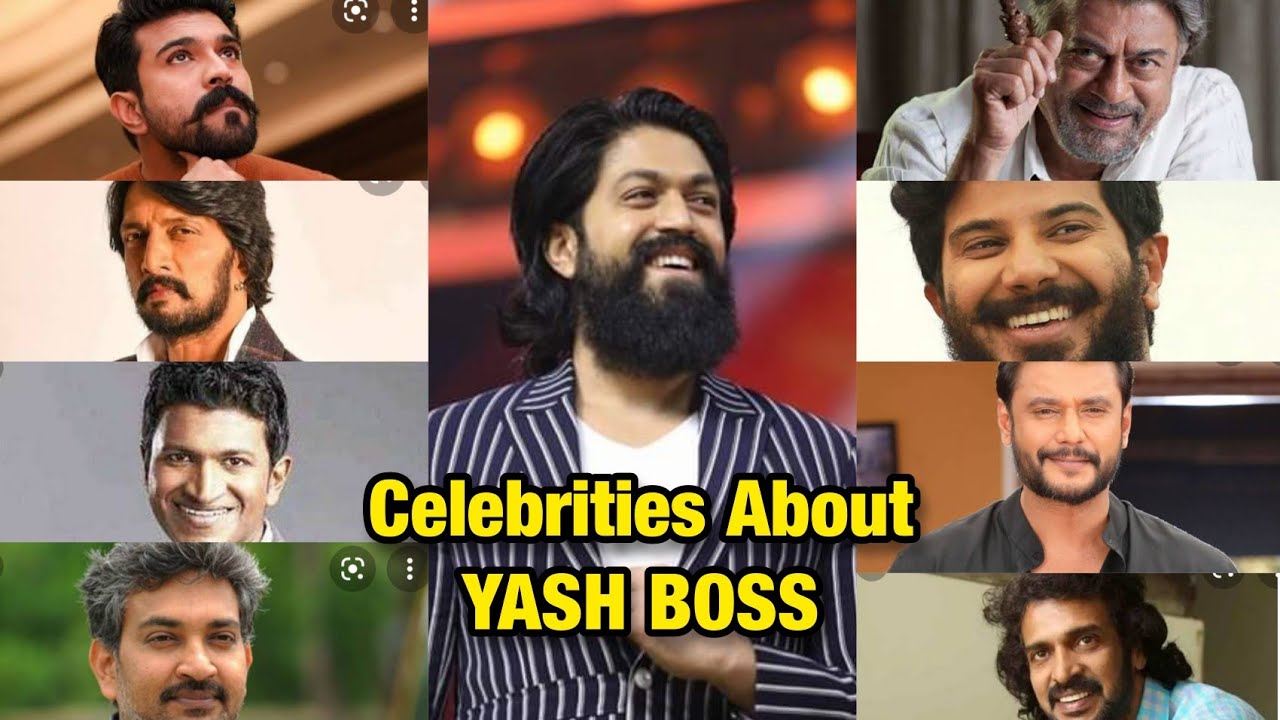 South Celebrities About Yash Boss |#Yash #KGF | Ramcharan Sudeep Darshan Rajamouli Appu Shivanna