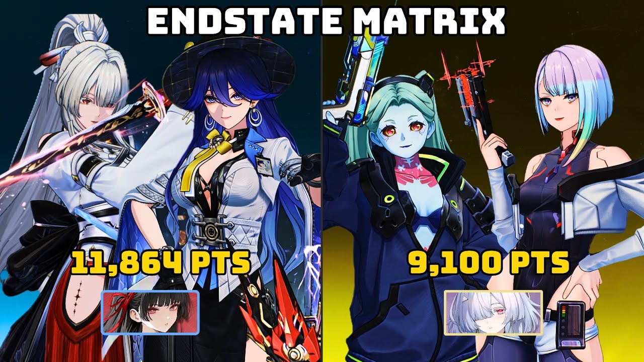 NEW Endstate Matrix 3.4 - S0 Lucilla Hiyuki / S0 Lucy Rebecca | Wuthering Waves