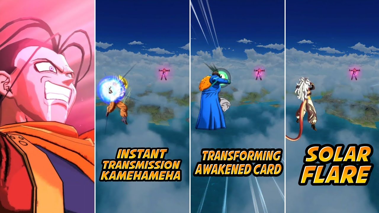 LF Super 17 Absorb vs Different Types of Ranged Cards!!!-Dragon Ball Legends