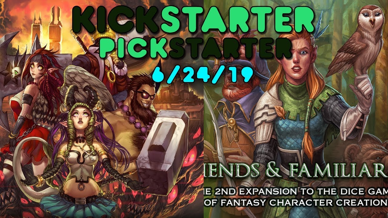 Middara + Roll Player | Kickstarter Pickstarter 6/24/19