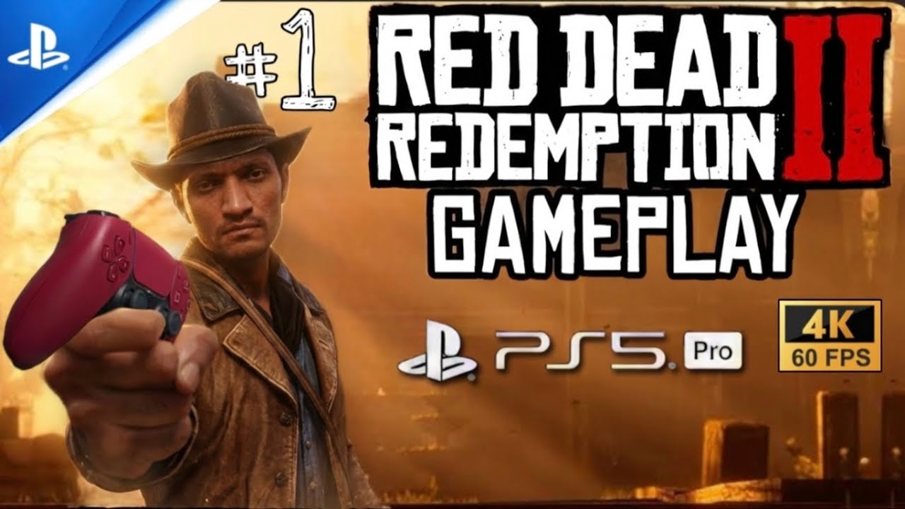 Red Dead Redemption 2 - PS5 PRO Gameplay: finally 60FPS?? 4K