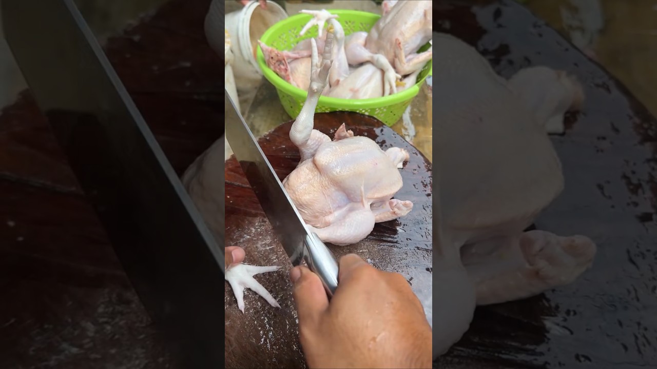 Fantastic picture chicken cutting skills #shorts #ytshorts #youtubeshorts