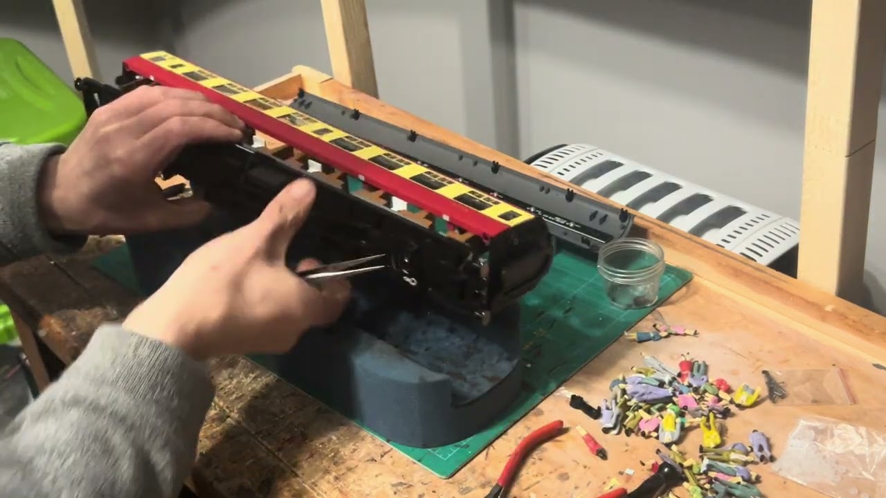 Lionheart trains mk1 coach coupling replacement/update