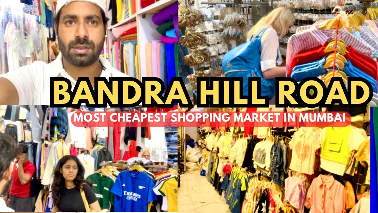 Bandra hill road kurti shopping | hill road bandra shopping latest video | Mrhrk97