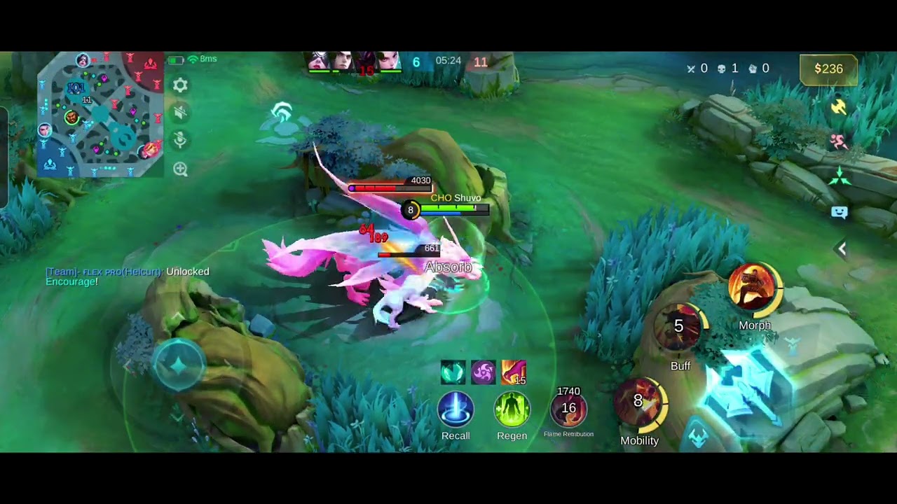 Aggressive Roger || 100% Damage || #viral #shuvo_lm10 #rogerlegendary #mobilelegends #mlbb