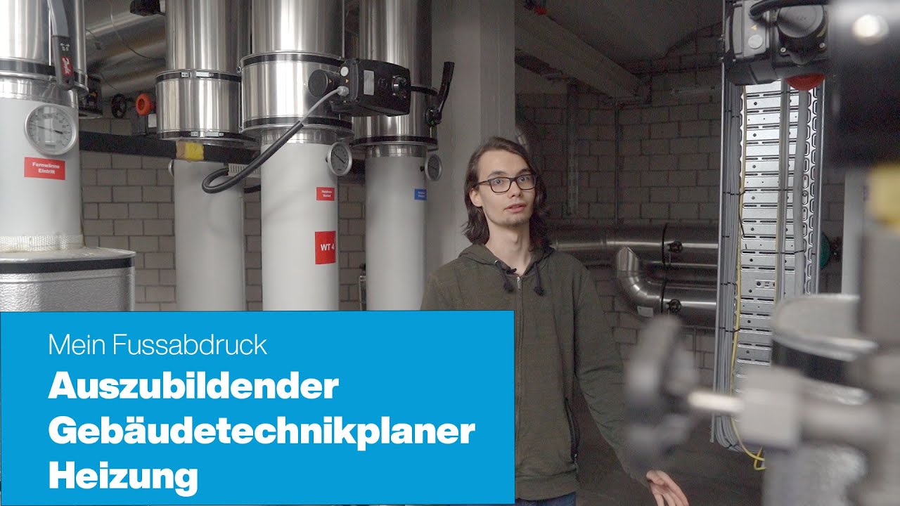 Mein Fussabdruck | Auszubildender Gebäudetechnikplaner Heizung | Logan Bammerlin
