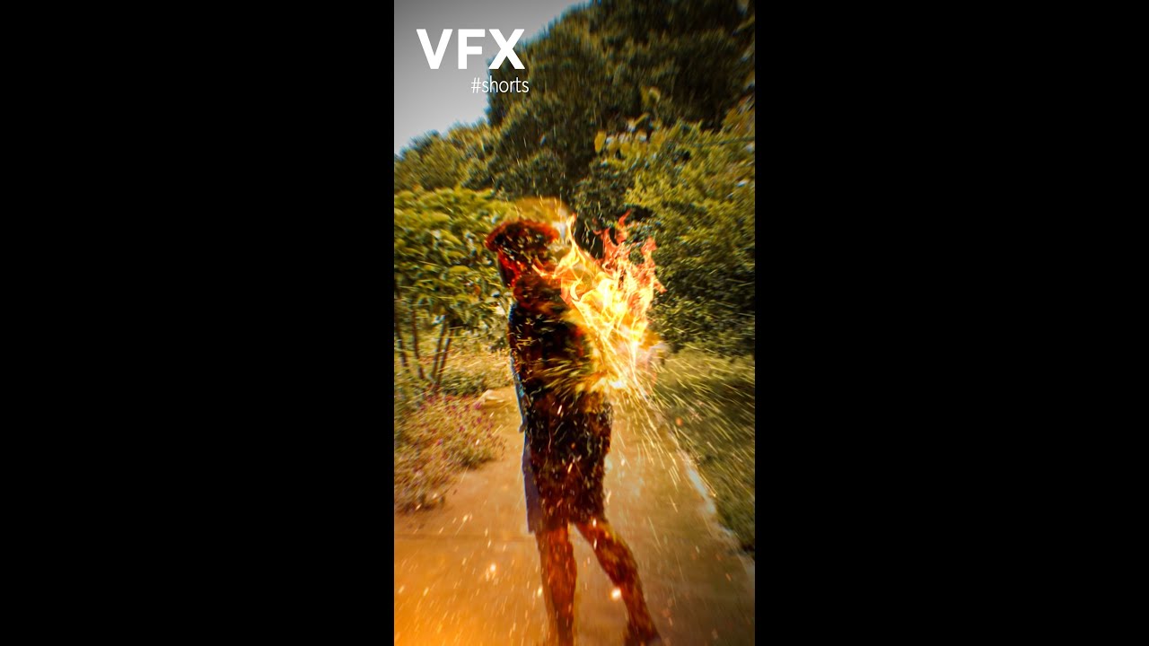 On Fire | VFX Human Torch #shorts