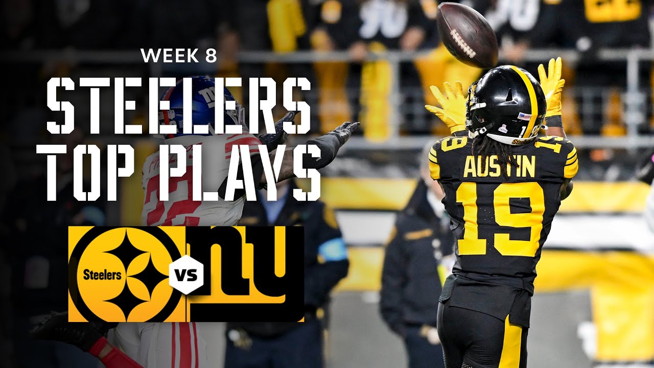 Top Plays from Steelers 26-18 Win vs. Giants | Pittsburgh Steelers