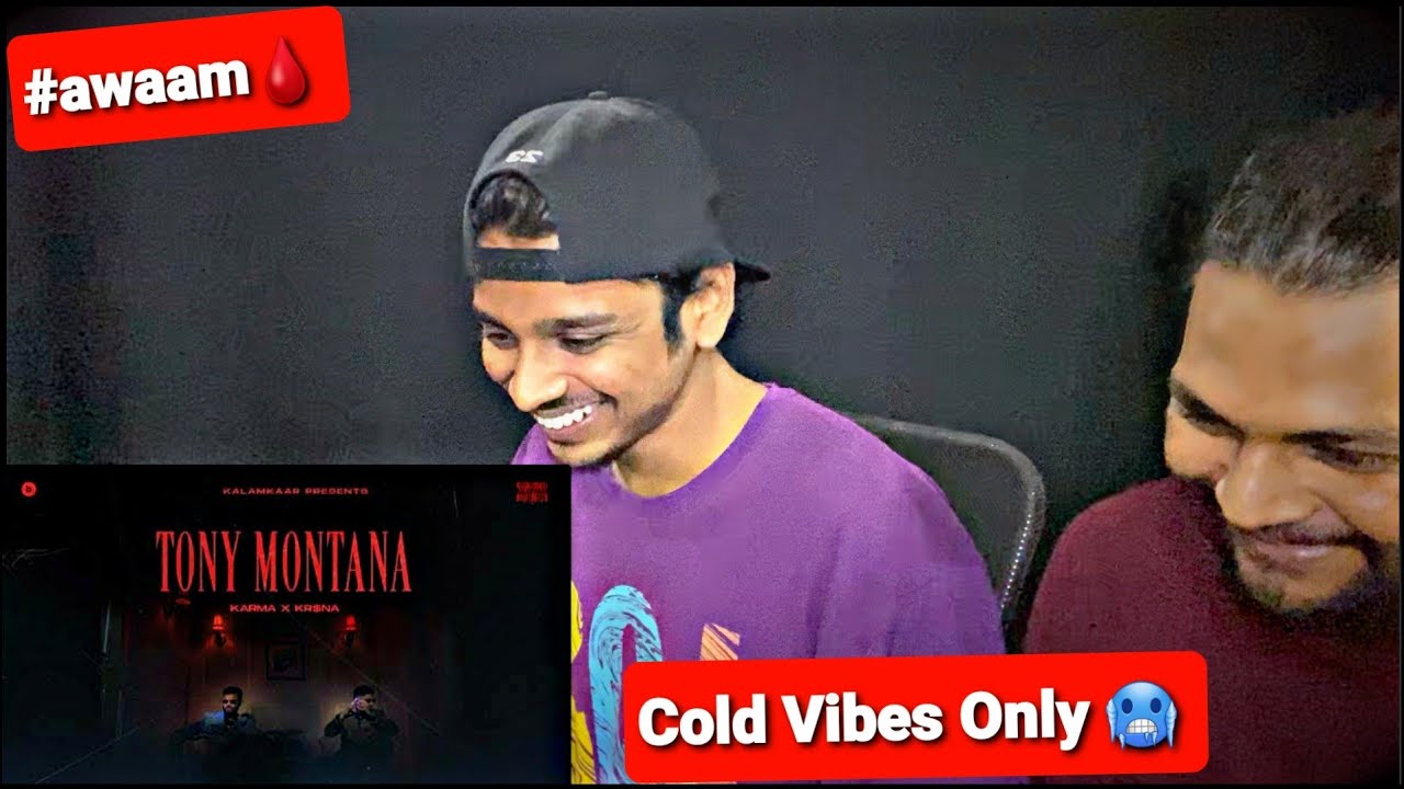 KARMA X KR$NA - TONY MONTANA (OFFICIAL MUSIC VIDEO) | REACTION | West Side Reacts🔥|
