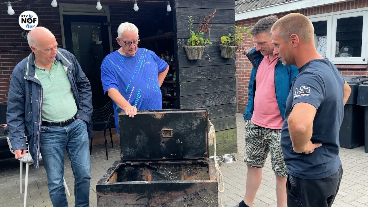 Opgeviste kluis bij De Falom mogelijk uit kerk Dokkum afkomstig