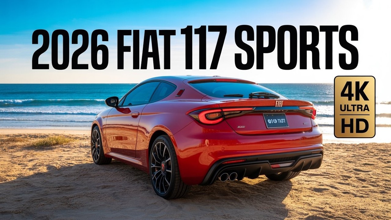 2026 FIAT 117 Sports – Ultra Dynamic Italian Sports Car | Full Cinematic Drive 4K