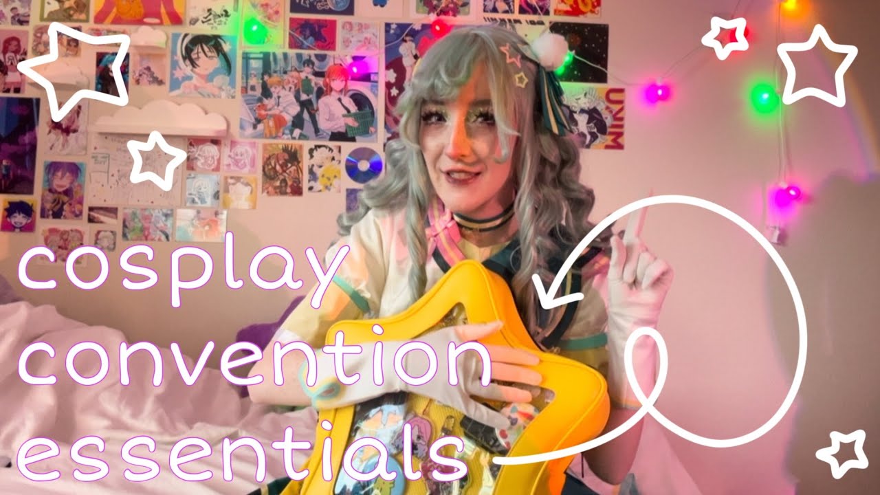 WHAT’S IN MY COSPLAY CON BAG!! anime convention packing guide!!