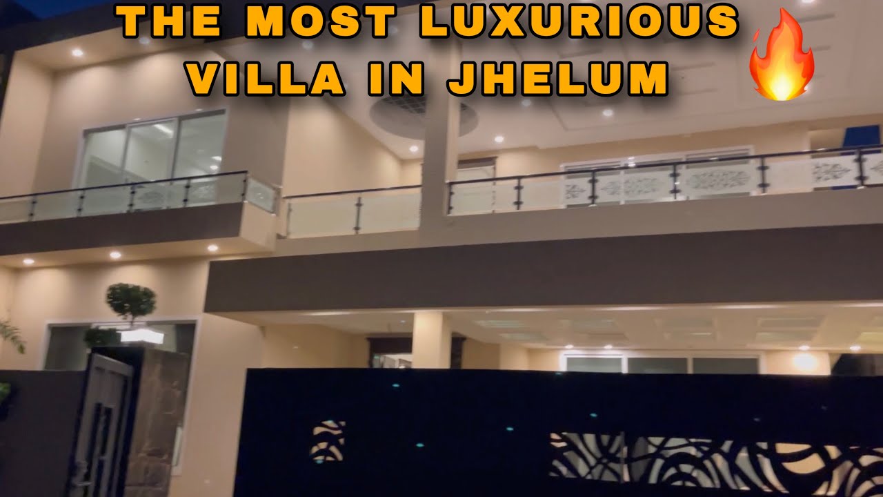 16.5 Marla Most Beautiful Luxurious Villa For Sale In Main Jhelum Cantt | Jhelum Cantt.