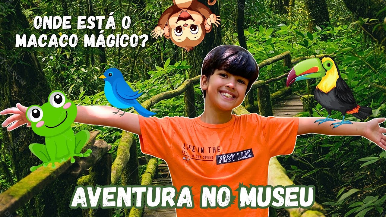 Mistério na Floresta! Será que o Lucas Vai Encontrar o Macaco Mágico? 🐒