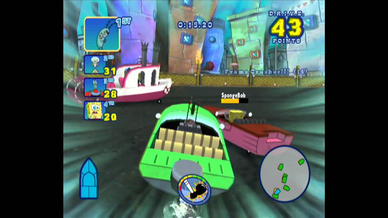 Spongebob's Boating Bash